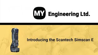 Introducing the SIMSCAN E - Intelligent Wireless and Palm Sized 3D Scanner Video SCANTECH