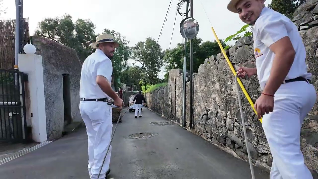 Riding the Monte Toboggan in Madeira Portugal| Portugal’s Most Unique Tradition