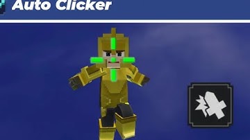 New *LEGAL AUTO CLICKER* Button? BedWars Blockman Go