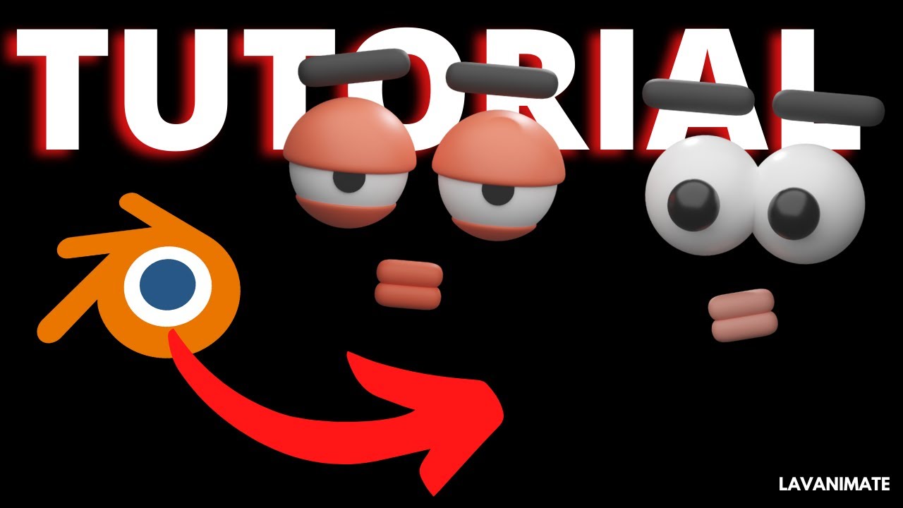 TUTORIAL MODELING 3D MATA CARTOON DI BLENDER 3D | TUTORIAL PEMULA ...