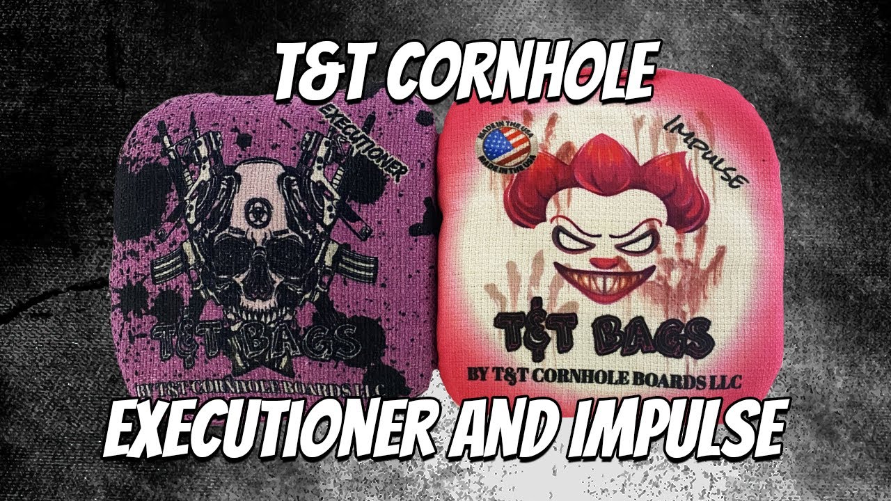 T&T Cornhole Impulse and Executioner Cornhole Bag Review - Episode 58