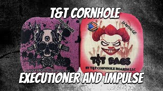 T&T Cornhole Impulse and Executioner Cornhole Bag Review - Episode 58