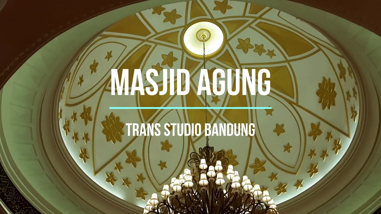 Inside the Mosque 28 - Masjid Agung Trans Studio - Bandung Indonesia