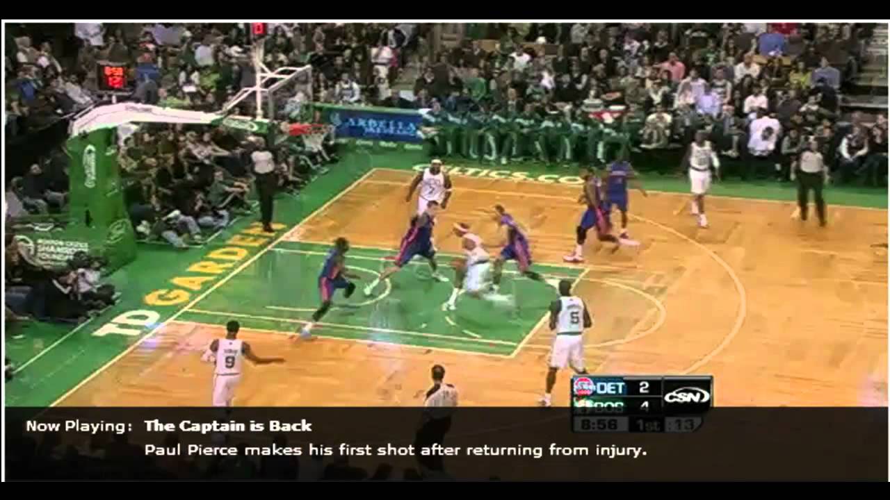 The Captain is Back (Paul Pierce)