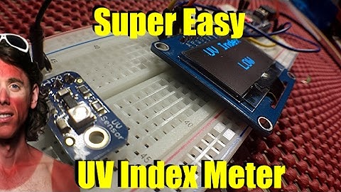 How to make a UV Index Meter for Arduino