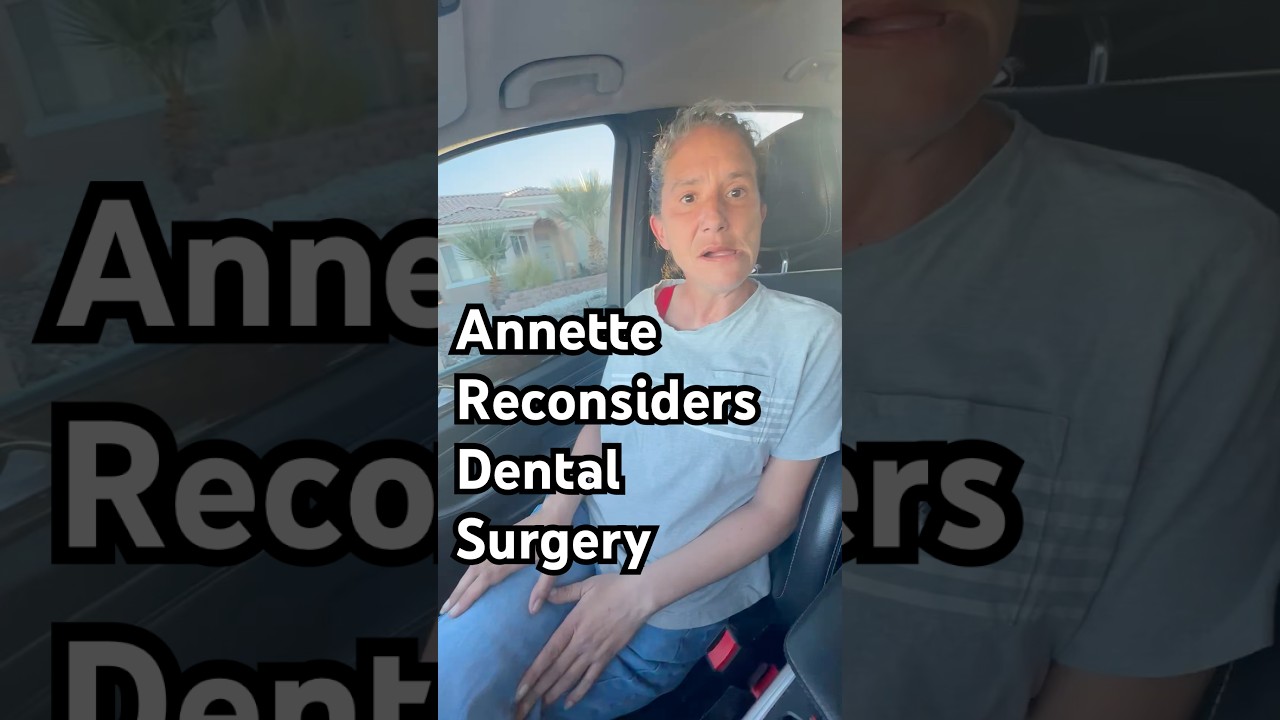 Annette is not so sure about dental implants #healthyfamilyforce