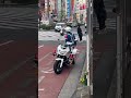 白バイソワソワ　何かに狙いを定める　新宿警察署　歌舞伎町