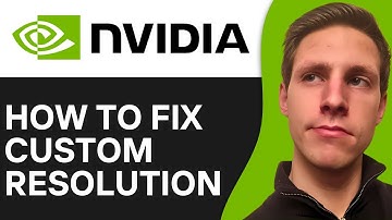 How To Fix Nvidia Control Panel Custom Resolution (2025) | PROBLEM SOLVED