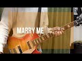 ELLEGARDEN  「Marry Me」(歌詞、和訳付き)【ギター】【弾いてみた】