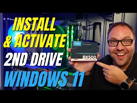 How to Install & Activate a Second Drive on a Windows 11 PC