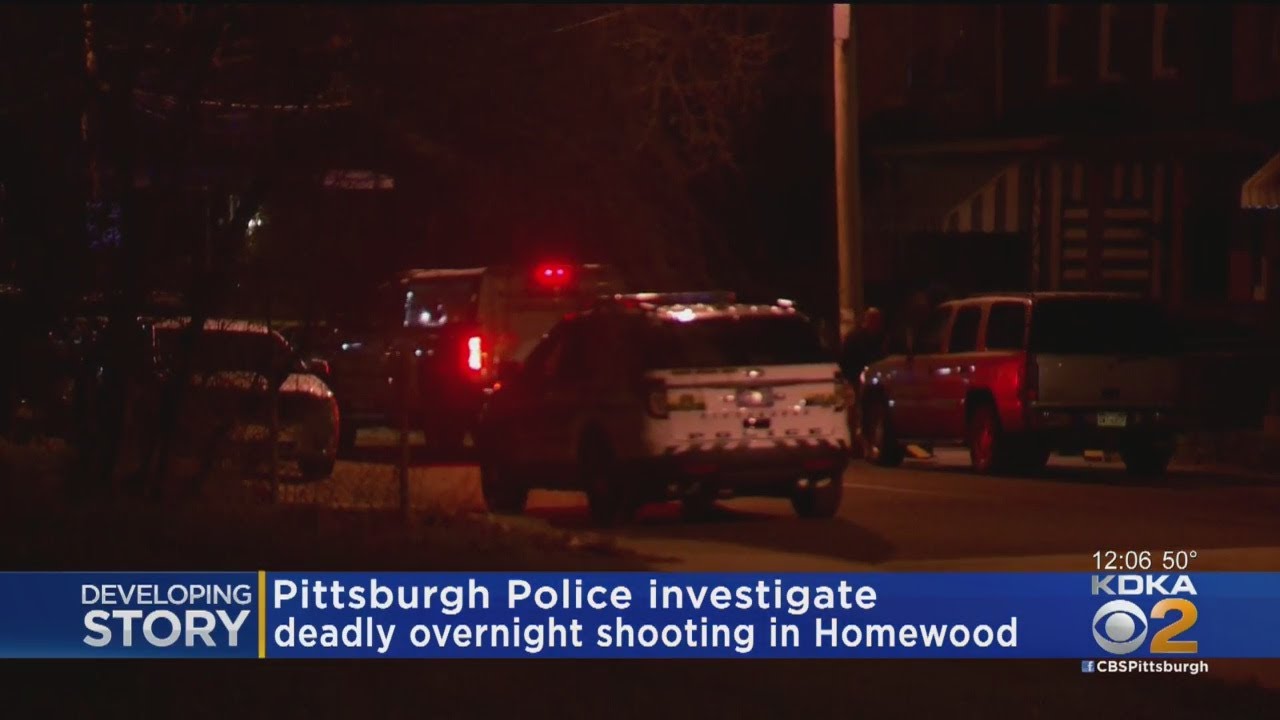 Police Search For Suspect In Deadly Homewood Shooting - YouTube
