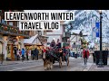 A Snowy Weekend in Leavenworth, Lake Chelan and Wenatchee, Washington - Winter Travel Vlog