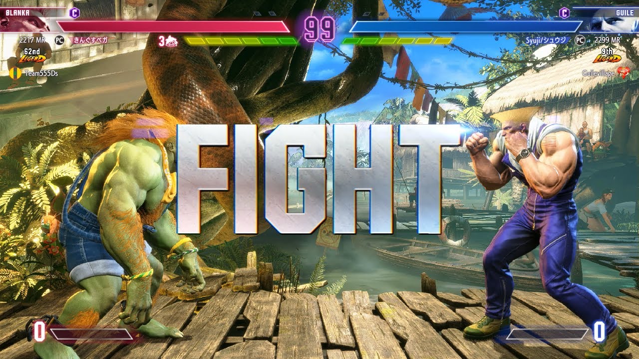 Street Fighter 6 🔥 Сюдзи (Гайл, занимающий 1-е место в рейтинге) против Кингс Веги (Бланка, заним...