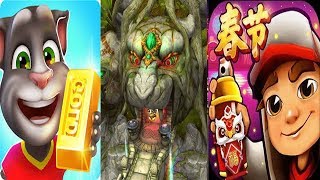 Temple Run 2 Lost Jungle Vs Talking Tom Gold Run Ben Vs Subway Surfers Jake Online Tlkk