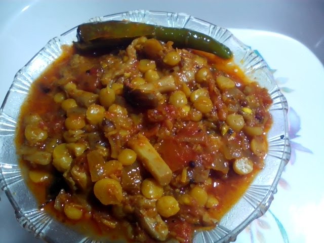 Mushroom channadal curry | South Indian Cuisine