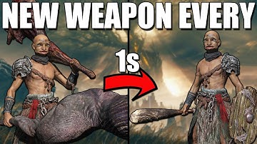 Elden Ring DLC But My Weapon Randomizes Every Second...