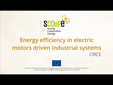 SCOoPE 06 - Energy efficiency in electric motors driven industrial systems