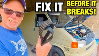 VW T4 Campervan  Your van's timing belt is about to fail - here's why