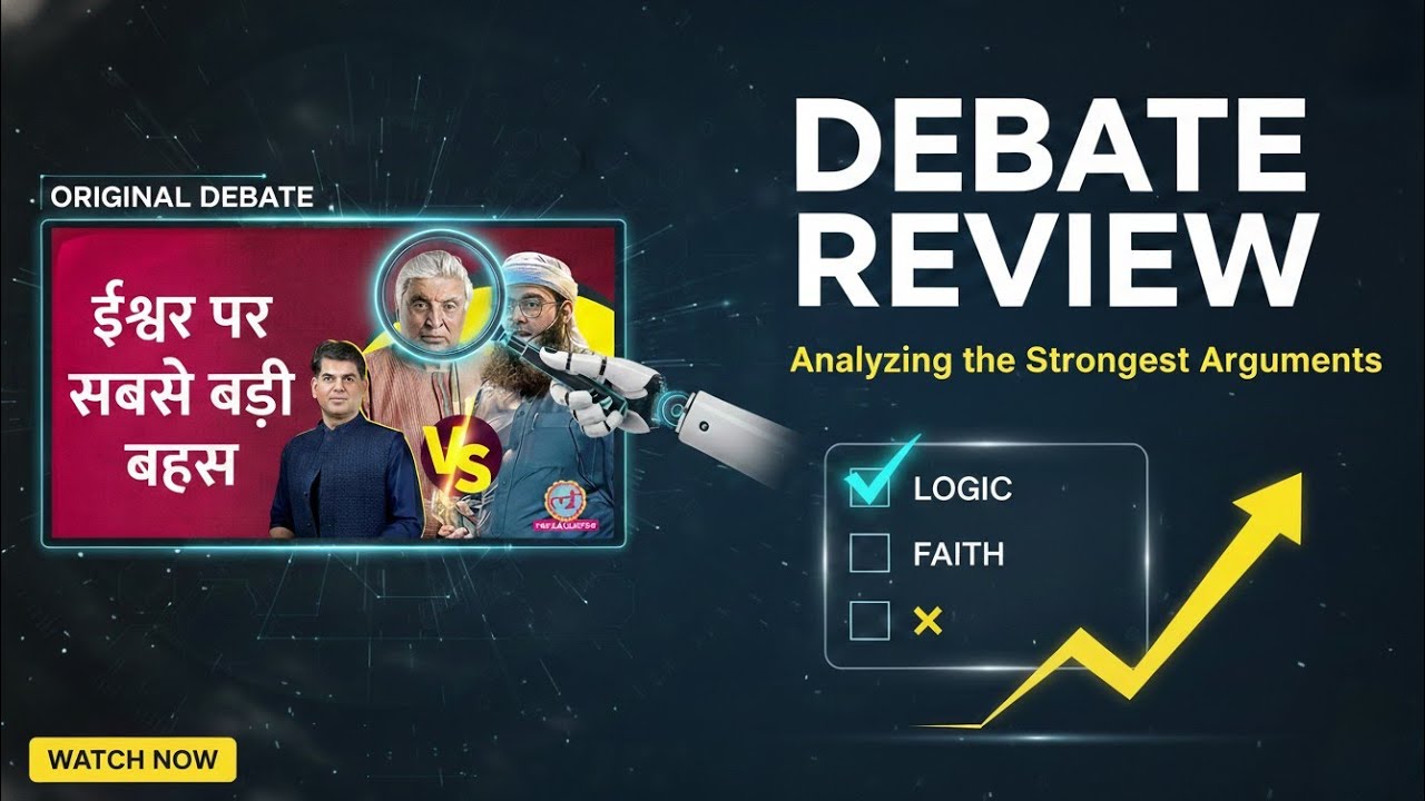 DR -2 | God Debate Reviewed: Why did Mufti Shamail fail?