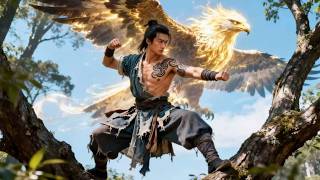 Young Man Learns Martial Arts From A Divine Eagle Gains Great Power And Becomes Invincible