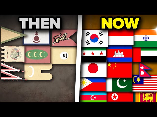 Asian Flags