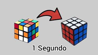 Truco para Resolver el Cubo Rubik en 1 Segundo | Truco de Magia 🔮🎱