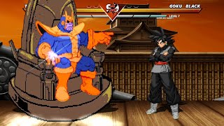 Thanos Vs Goku Black - Super Insane Fight