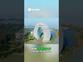 Ring Hotel Huzhou's Glowing Lake Sculpture Revealed! 1