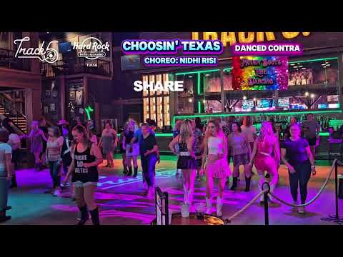 Choosin' Texas Line Dance Contra 