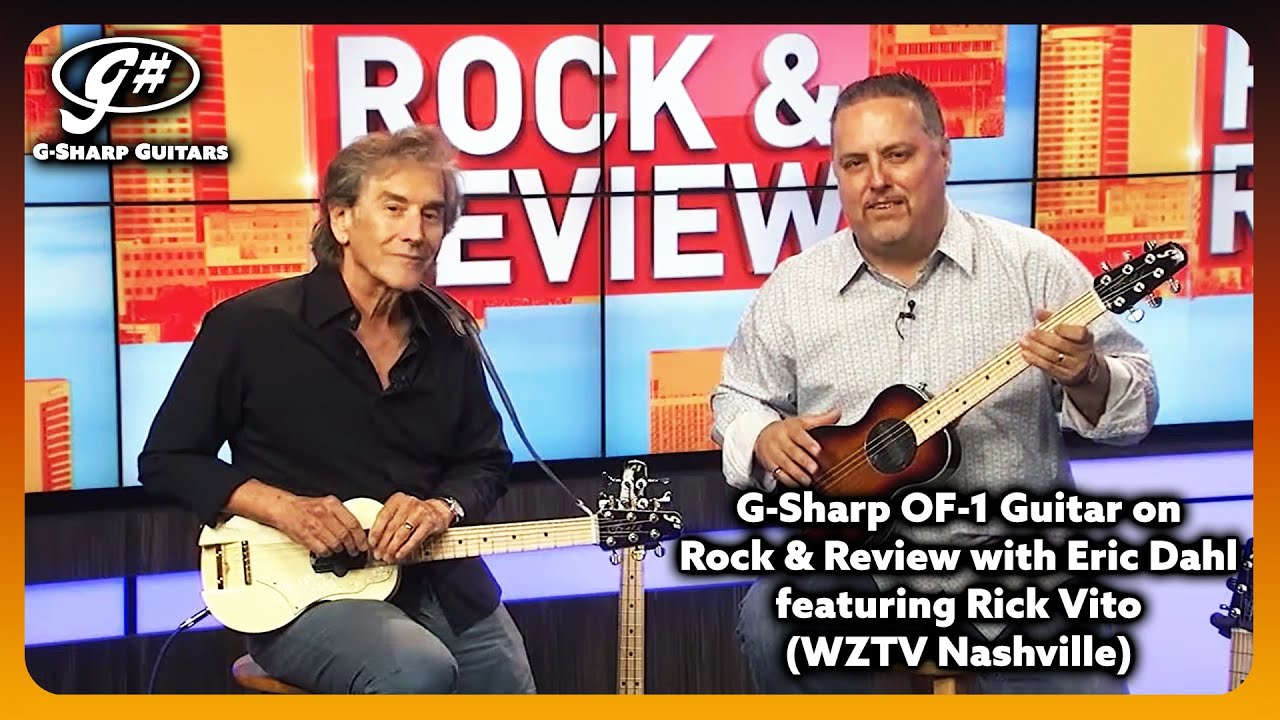 Best Travel Guitar? G-Sharp OF-1 Guitar on Rock & Review featuring Rick Vito (WZTV Nashville)