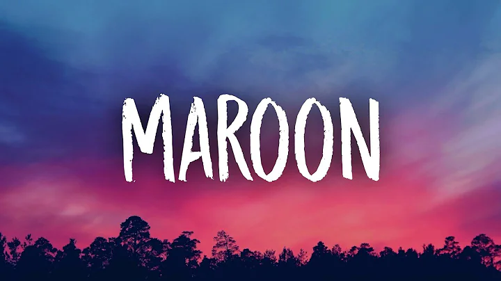 Taylor Swift - Maroon (Lyrics)