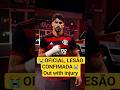 🚨URGENTE PAQUETÁ QUEBRA O DEDO. entenda o caso... Será desfalque contra o Botafogo?. Out with injury
