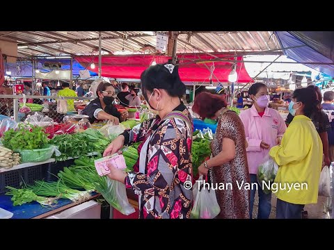 Thailand || Sattahip fresh market || Chon Buri Province