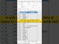 Excel Hack Convert Cell Values to List with ARRAYTOTEXT Function #excelshortcuts #excel #exceltips