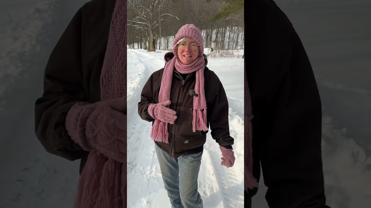 Deep Snow to the Greenhouse ❄️ Real Winter Farm Life #farm #snow #survival