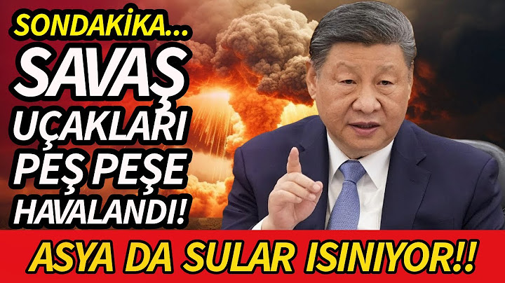 SONDAKİKA SAVAŞ UÇAKLARI PEŞ PEŞE HAVALANDI! ASYA DA SULAR ISINIYOR!