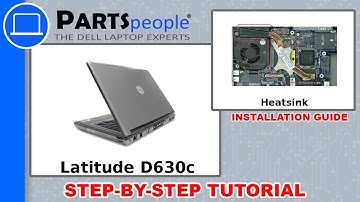 Dell Latitude D630c (PP24L) Heatsink How-To Video Tutorial