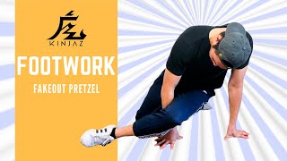 How To Breakdance | Breakdance Footwork - Fakeout Pretzel | Basic Breakdance Steps and Moves Profile