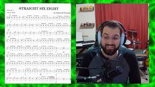 Solo number 4 Straight Six Eight from The Rudimental Cookbook by Edward Freytag [BREAK DOWN]