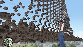 GTA SA - Box3D Physics Engine Test (16290 boxes)