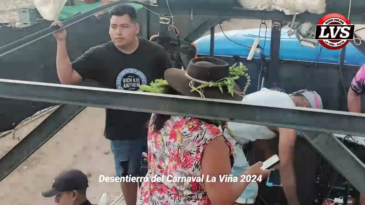 DESENTIERRO DEL CARNAVAL LA VIÑA SALTA 2024