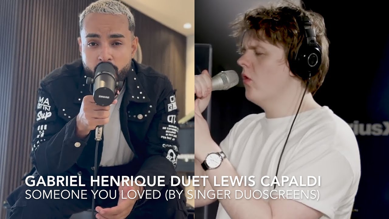 Gabriel Henrique DUET Lewis Capaldi  ... then this happened to me... Muito arrepios!
