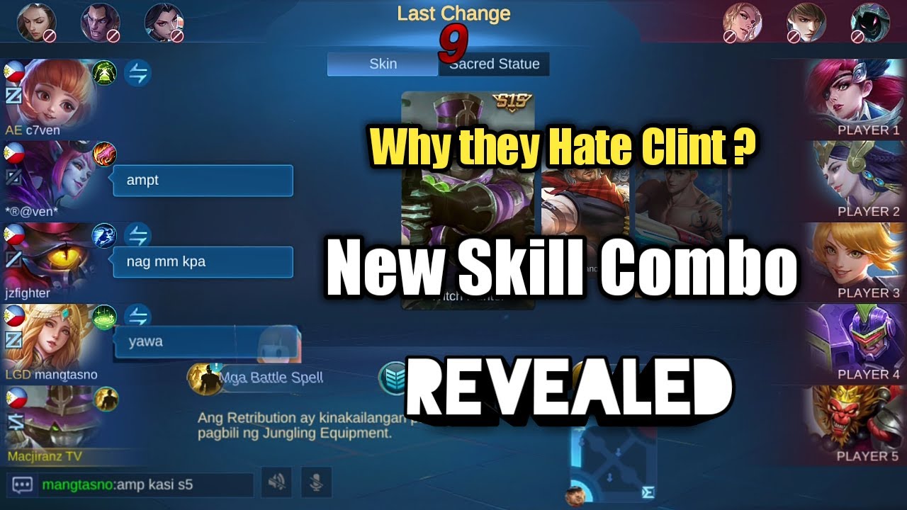 Clint New Skill Combo Revealed | Macjiranz Tv