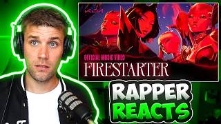 THEY'RE BACK?! K/DA FIRESTARTER ft. MIYEON and SOYEON of i-dle, Sophie Powers, Mimi Webb REACTION
