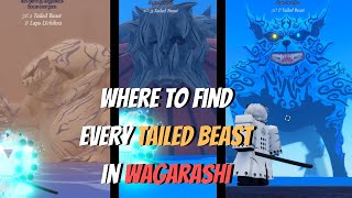 All Tailed Beast Spawn Locations Working Codes In Wagarashi Roblox