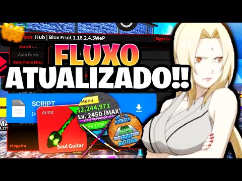 😱ELE VOLTOOU!! Executor e Script para Blox Fruits AUTO CDK, DOUGH V2 e Engrenagem ⚙️ PEGA TUDO!!