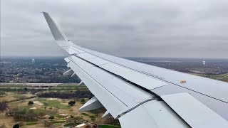 Overcast DFW Landing – American Airlines – Airbus A321-200NX – N409AA – SCS Ep. 368