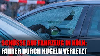 Schießerei in Köln-Vingst: Unbekannte schießen auf Fahrzeug und verletzen Fahrer schwer | 12.03.2024