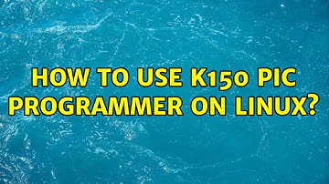 How to use k150 pic programmer on Linux? (2 Solutions!!)