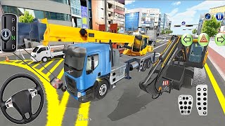 New Grove Crane Accident Area For Parking - 3D Driving Class - 😄 Funny Android GamePlay screenshot 3
